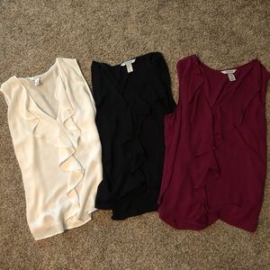 White House Black Market Blouse Bundle